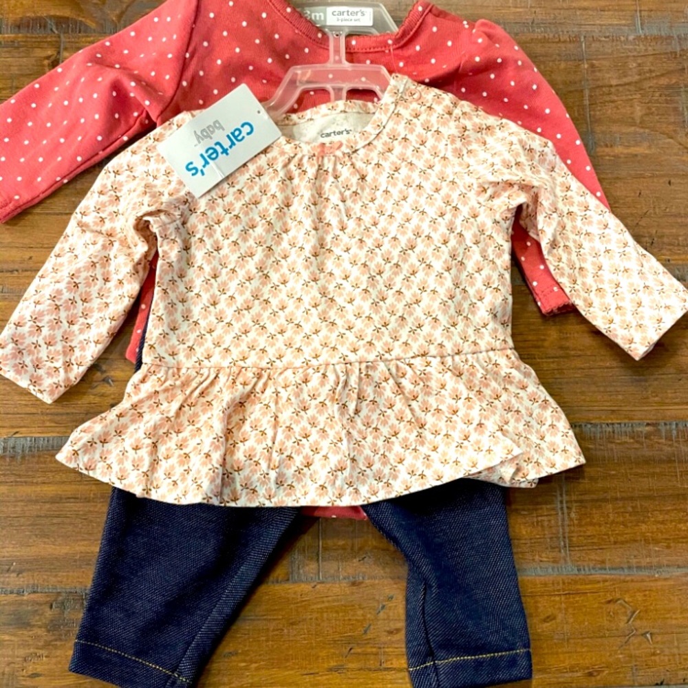 Three piece girl pant set - SOLD